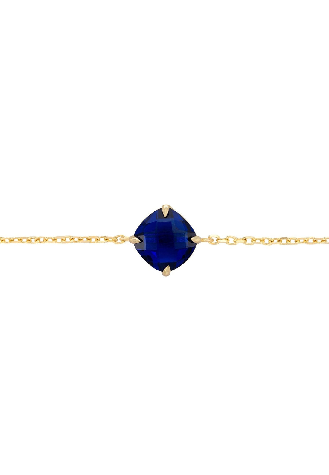 Empress Gemstone Bracelet Gold Sapphire