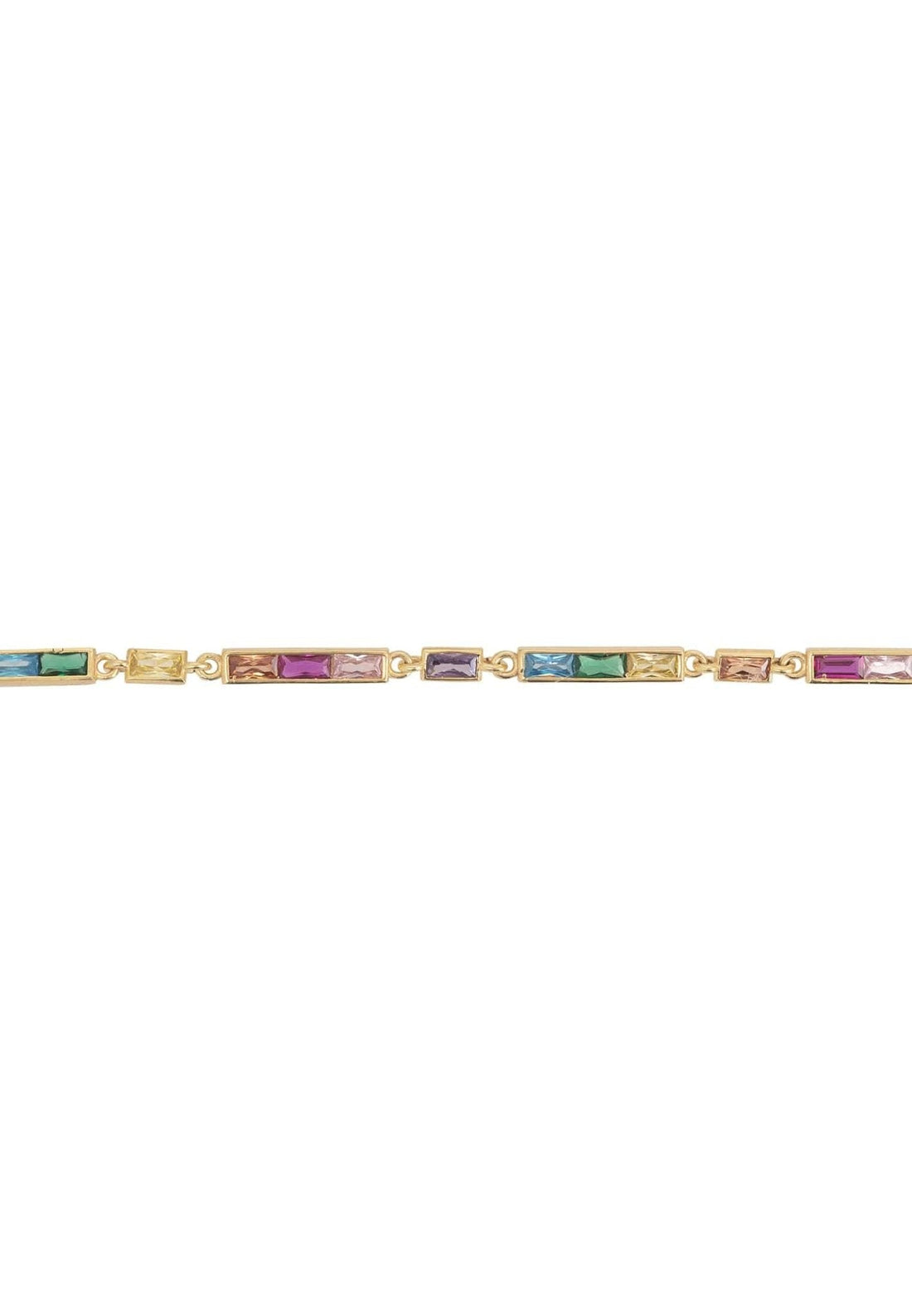 Riviera Multicoloured Gemstone Bracelet