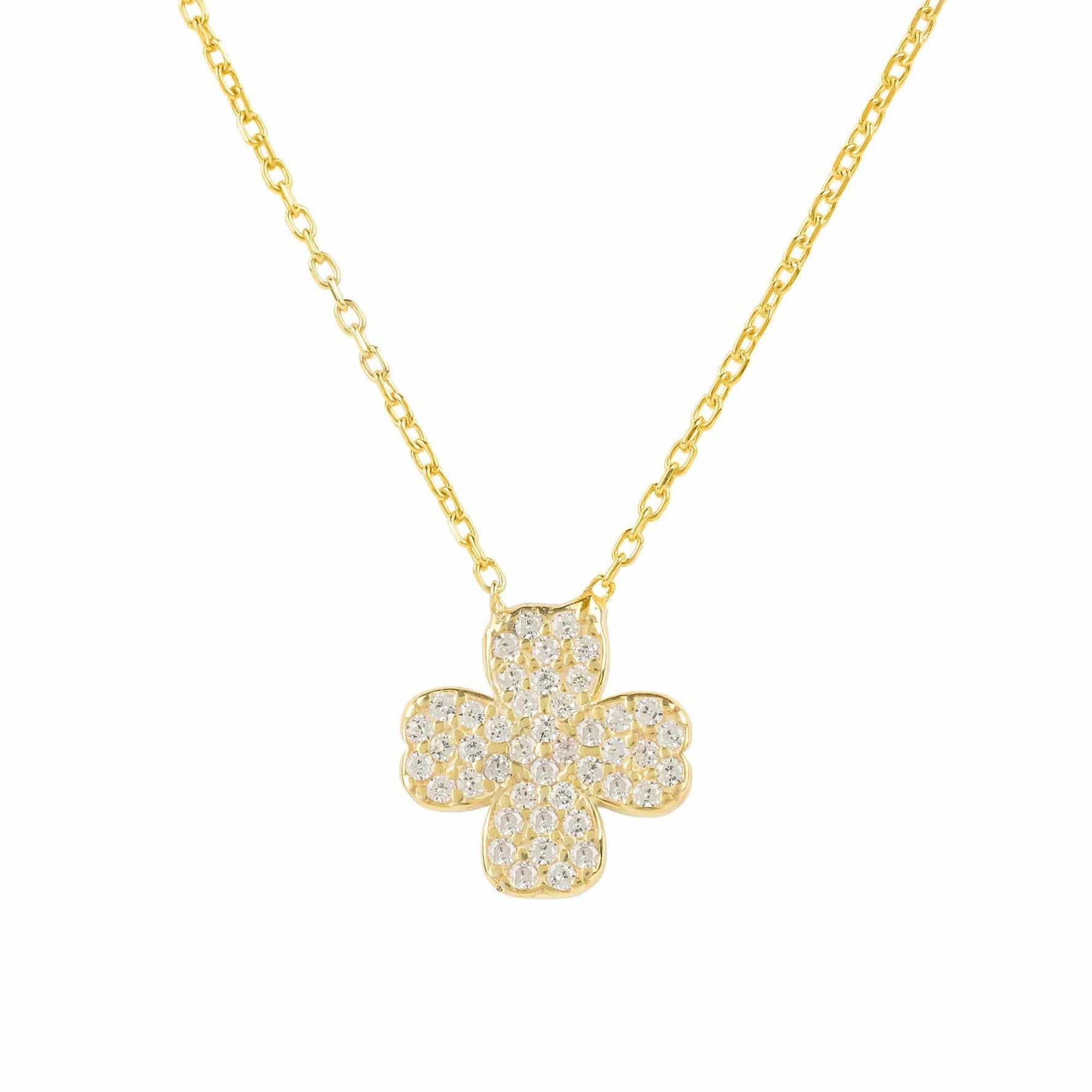 Lucky Four Leaf Clover Necklace