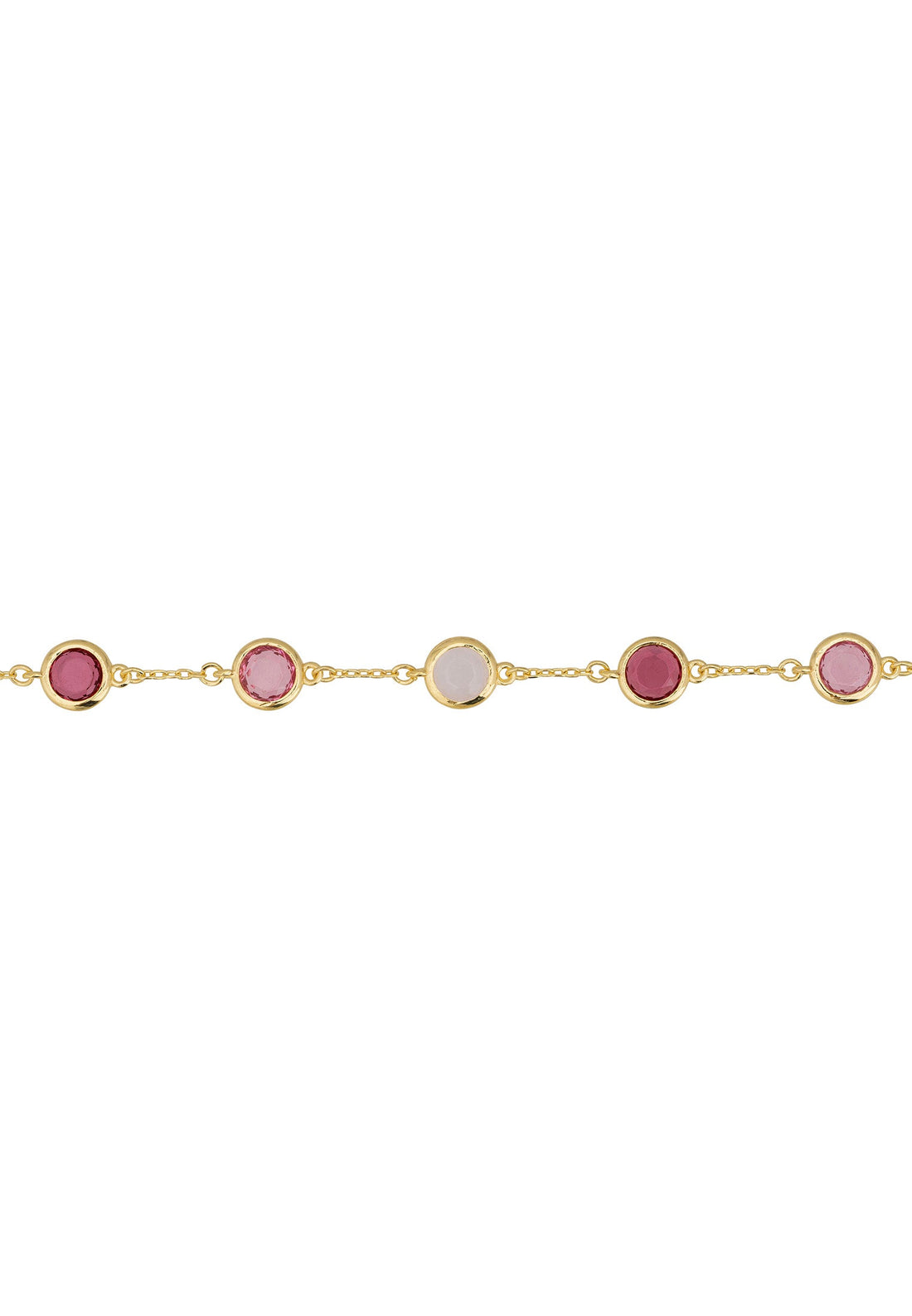 Sardinia Bracelet Gold the Pinks