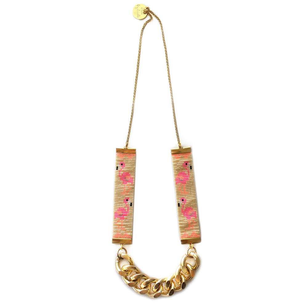 Flamingo Priestess II Necklace