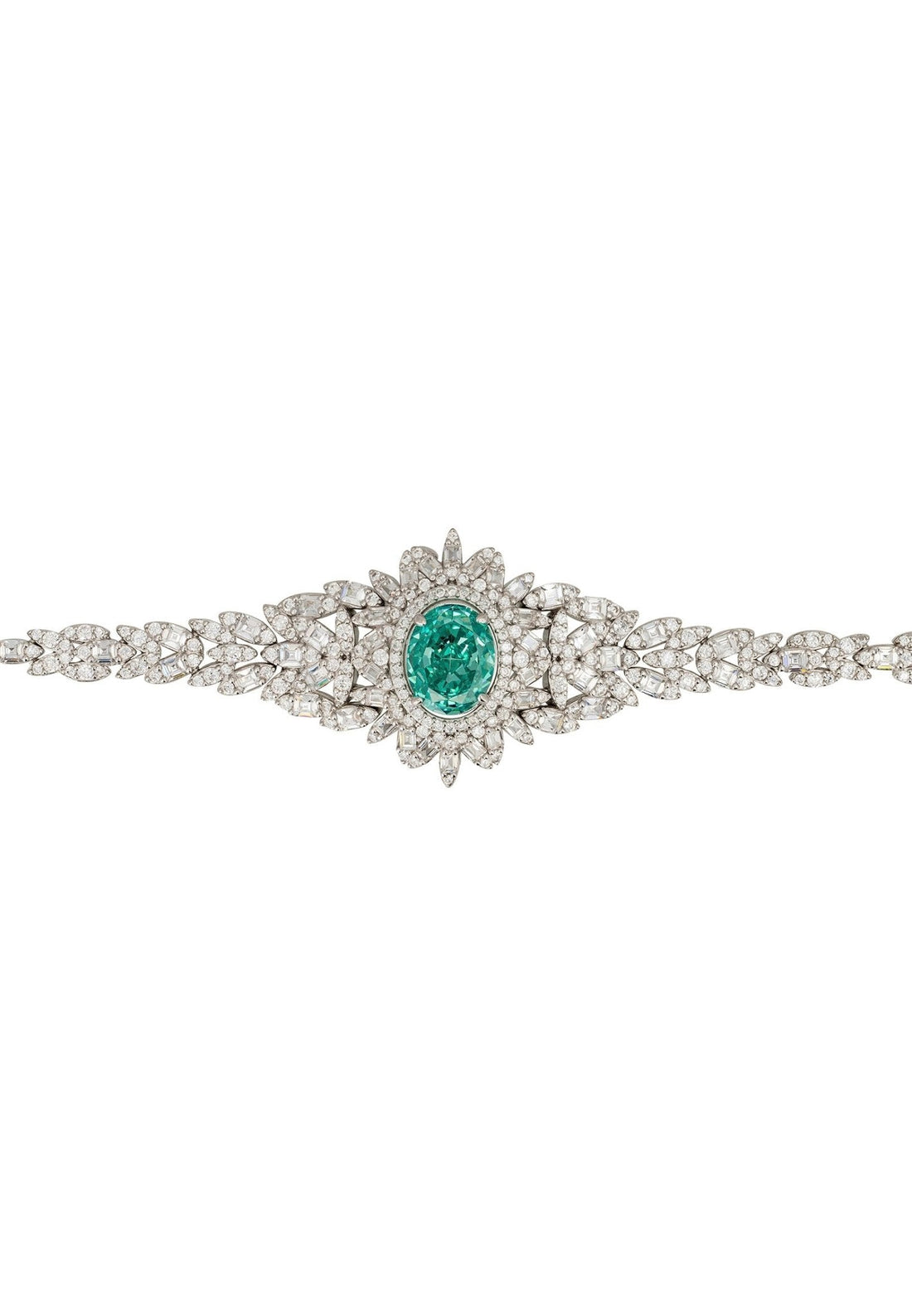 Soraya Statement Bracelet Aquamarine