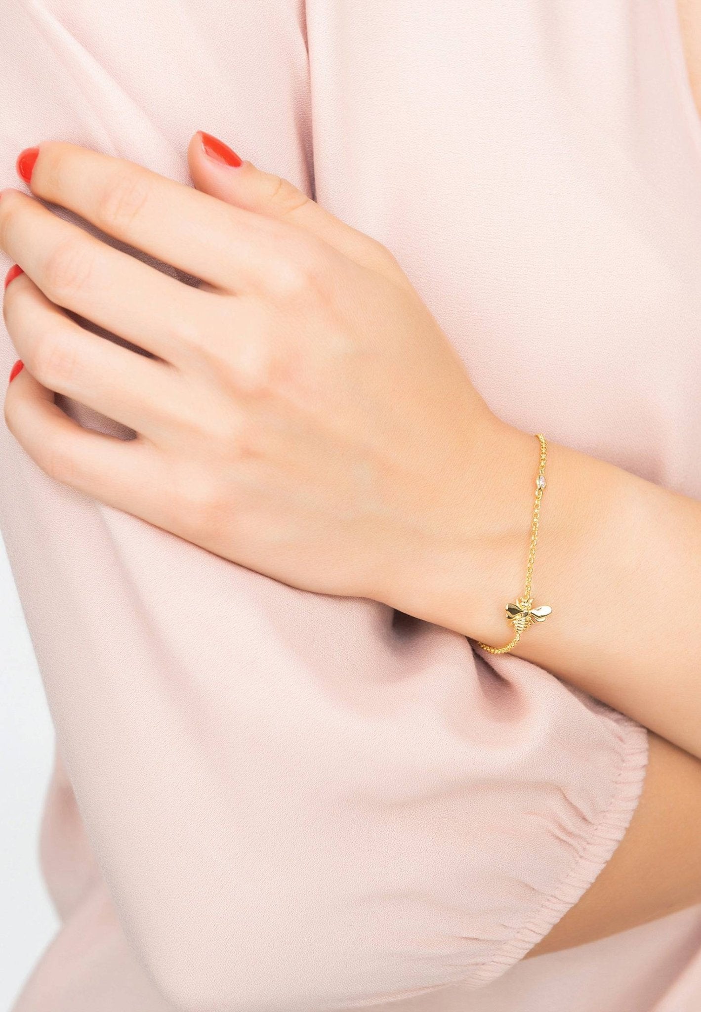 Queen Bee Bracelet Gold