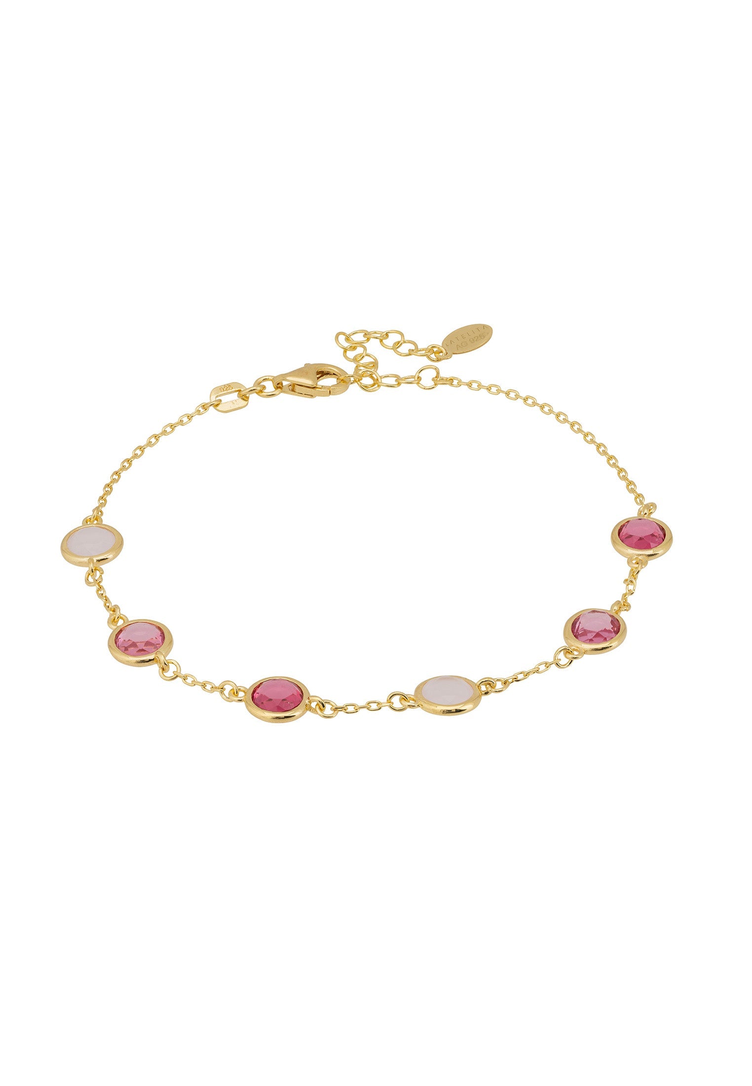 Sardinia Bracelet Gold the Pinks