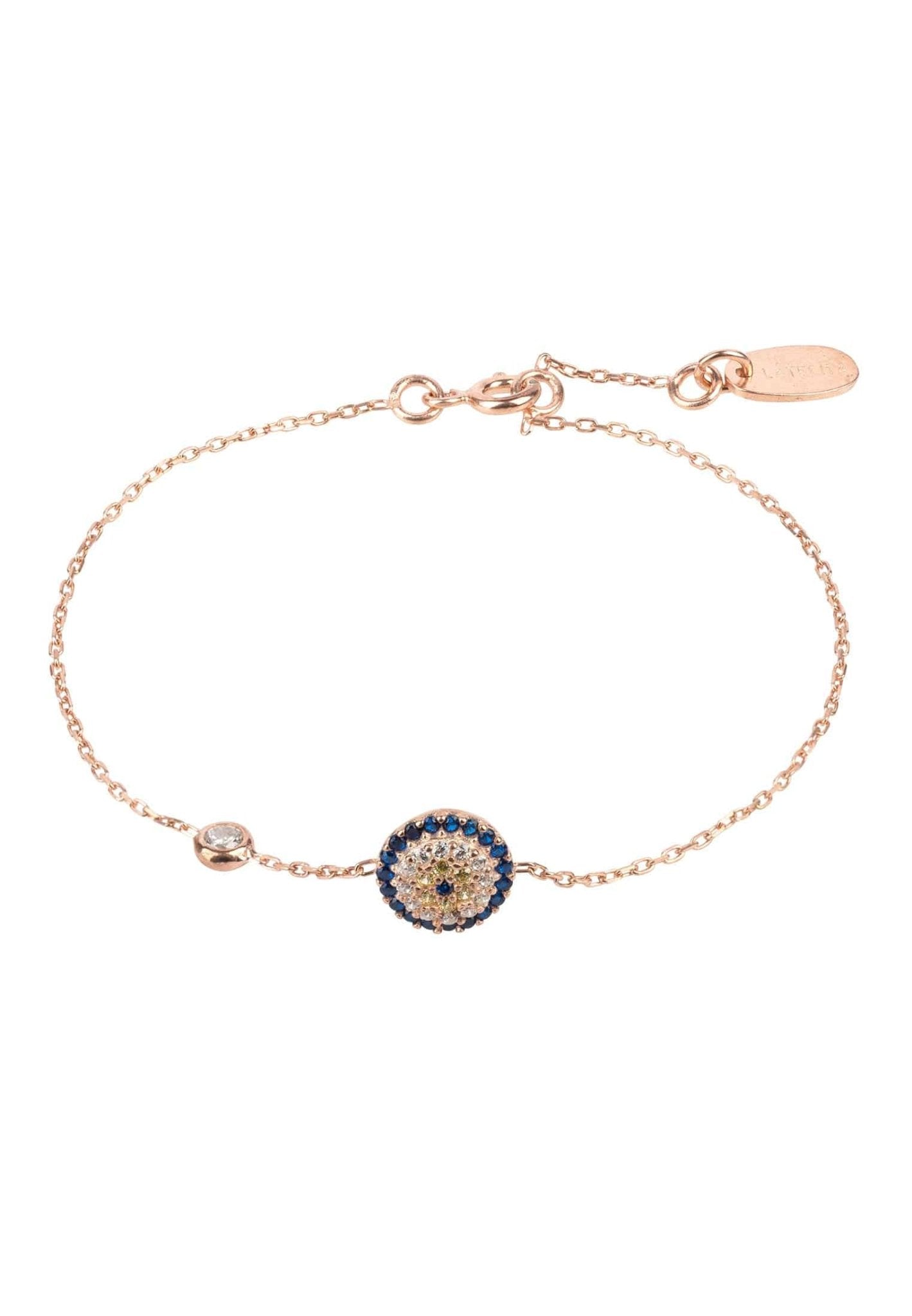 Evil Eye Bracelet Rosegold