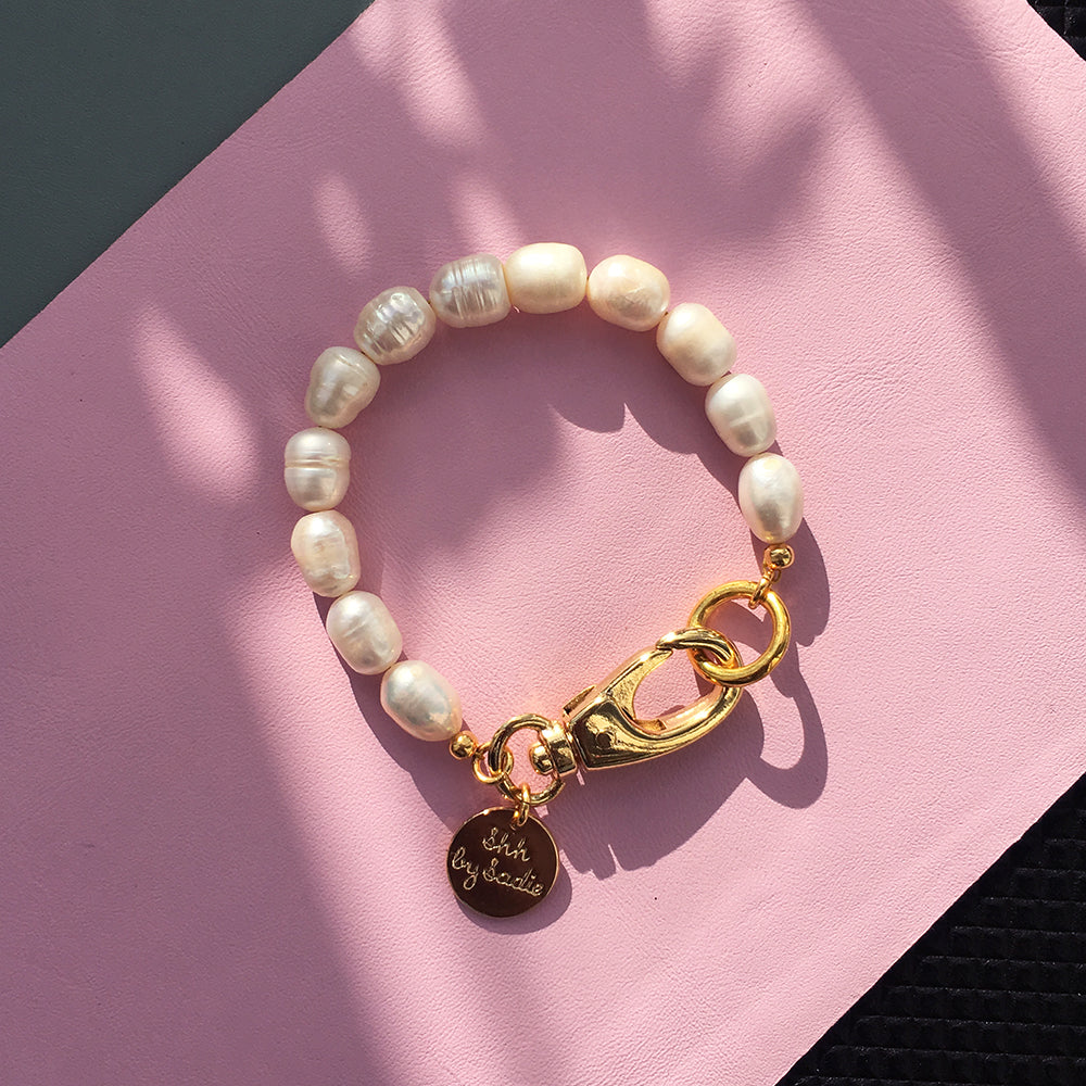 Pearl Hardware Bracelet