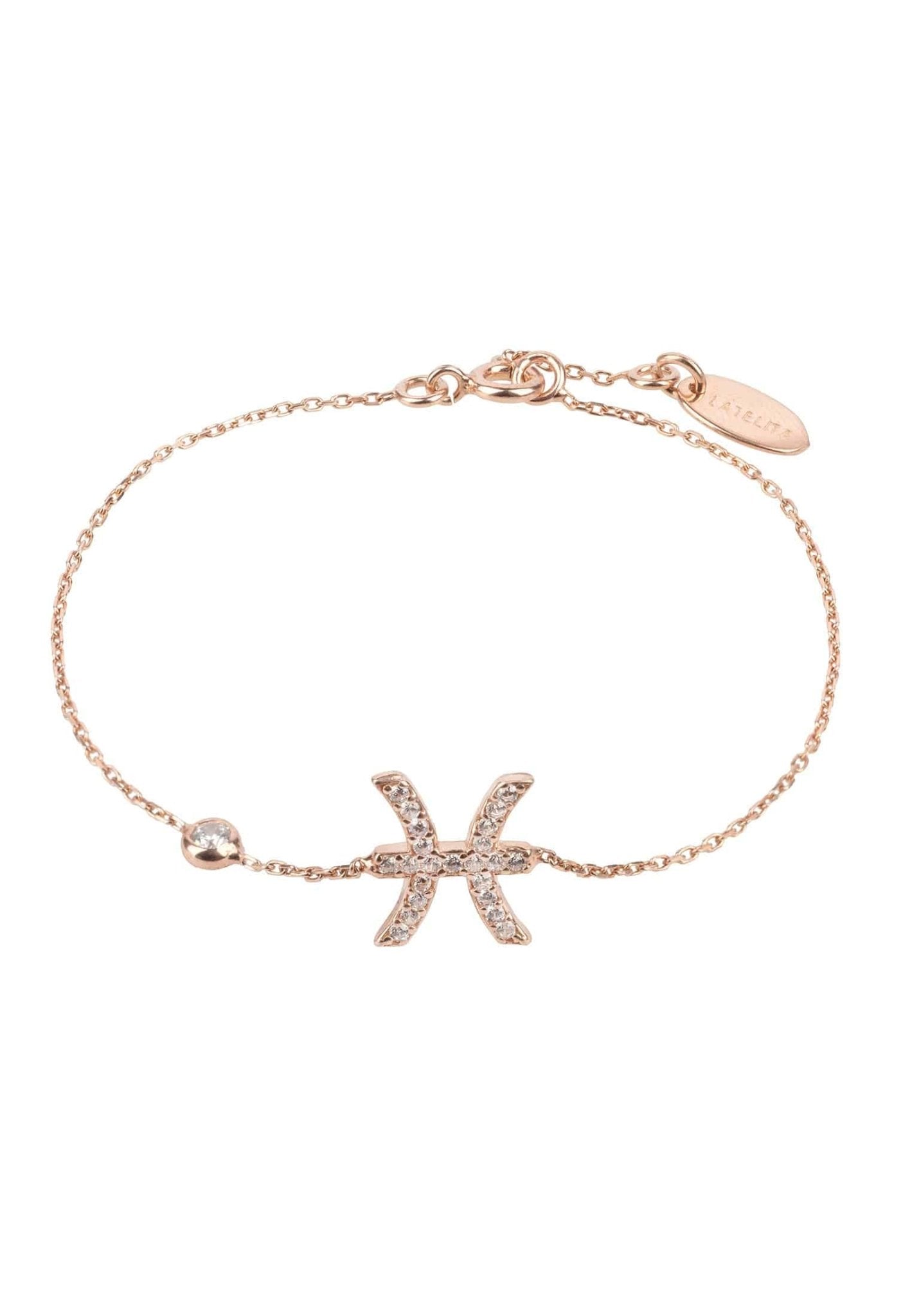 Zodiac Horoscope Star Sign Bracelet Pisces