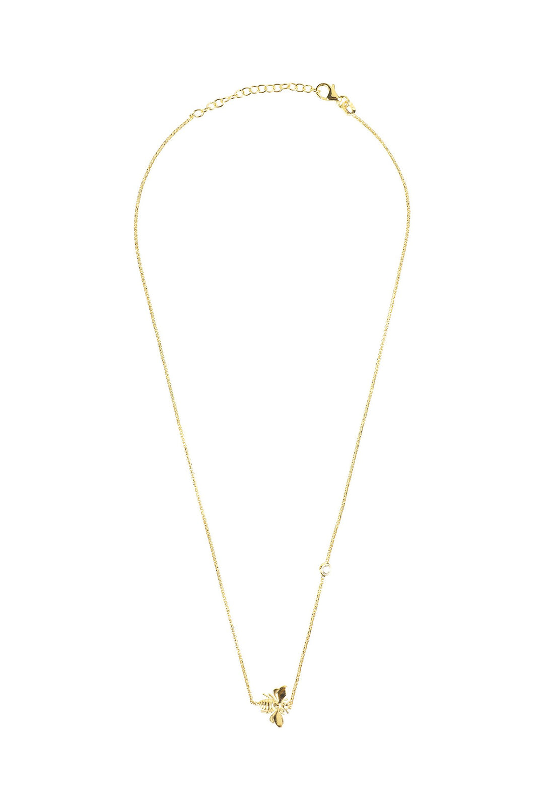 Queen Bee Necklace Gold