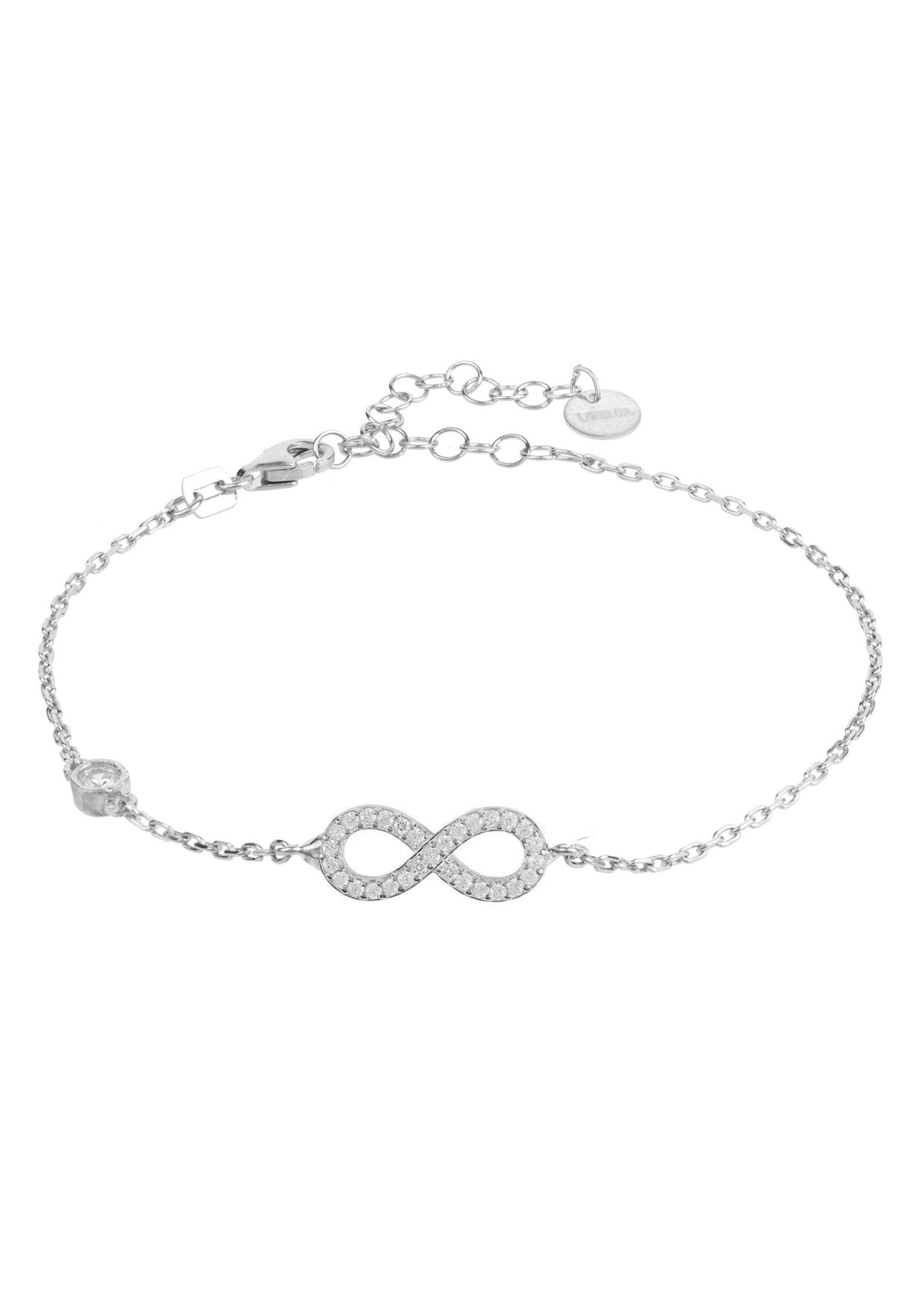 Eternity Infinity Bracelet Silver