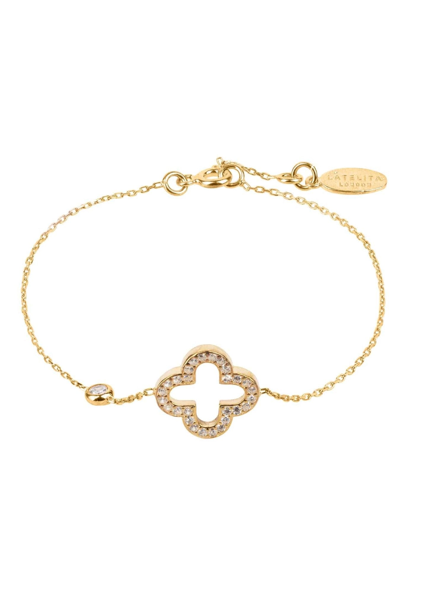 Open Clover Bracelet