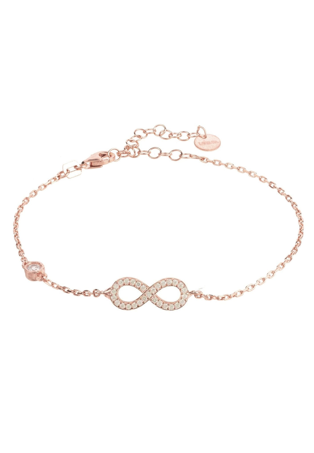 Eternity Infinity Bracelet Rosegold