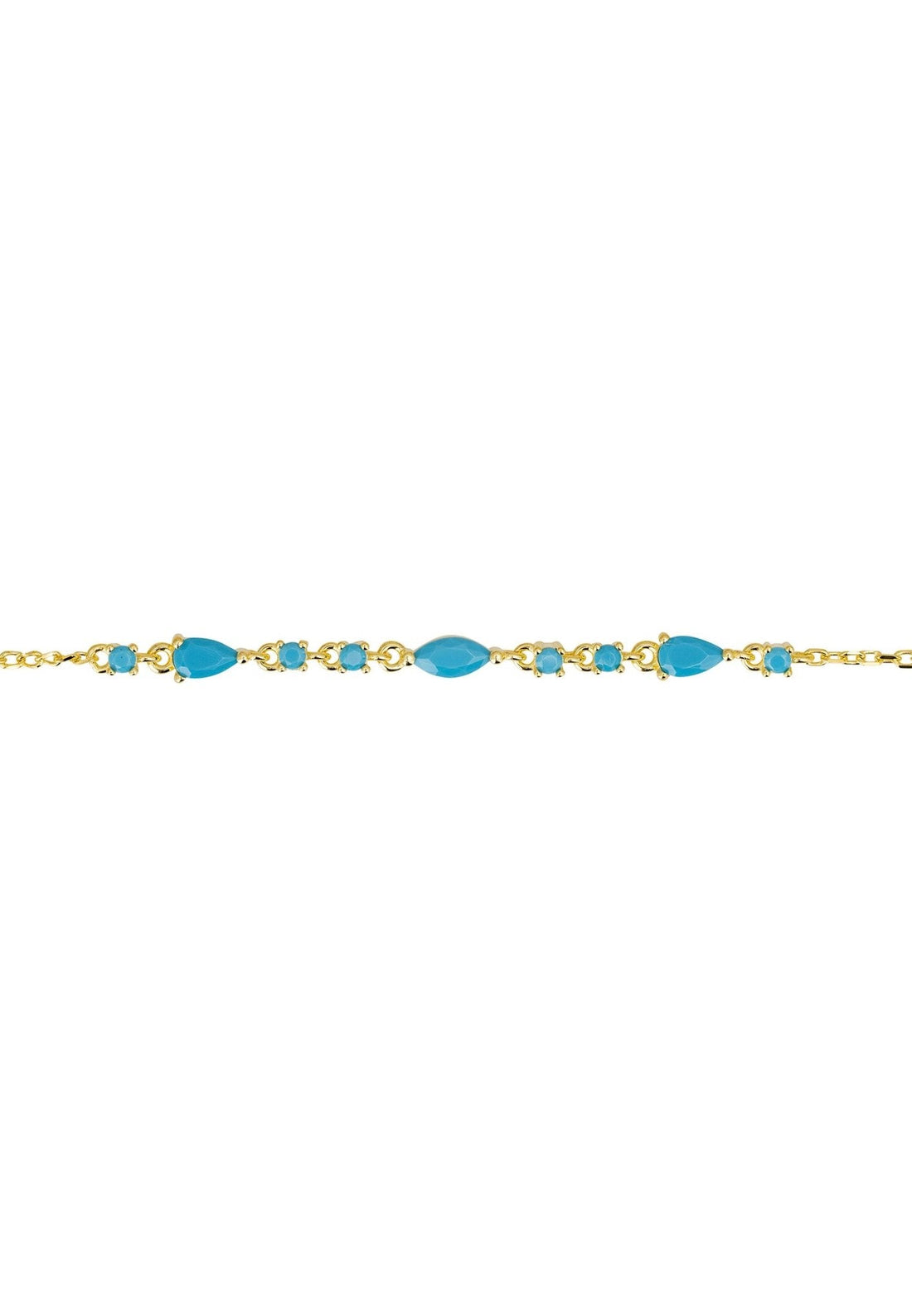 Olivia Bracelet Turquoise Gold