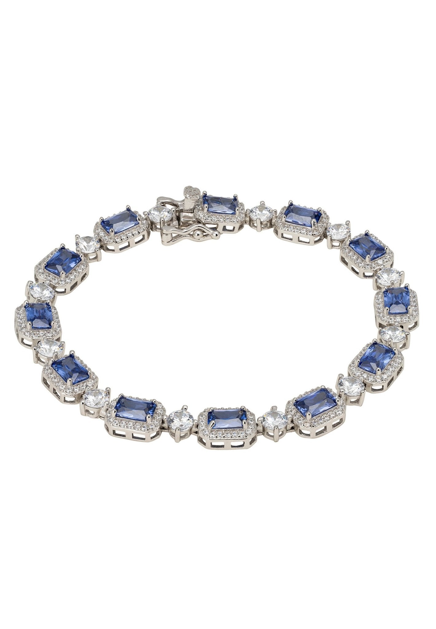 Elena Gemstone Bracelet Tanzanite Silver