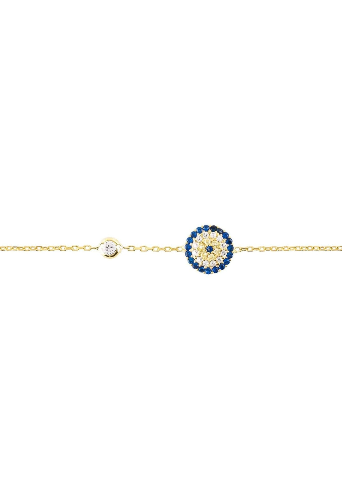 Evil Eye Bracelet Gold