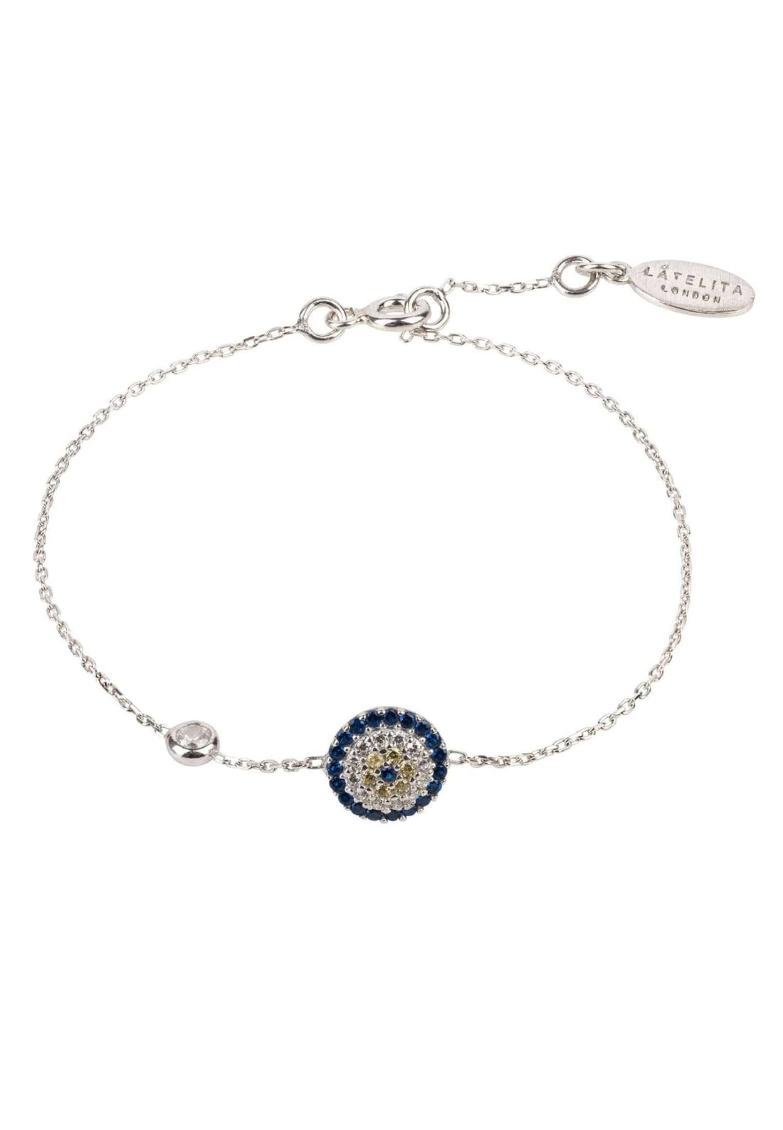 Evil Eye Bracelet Silver