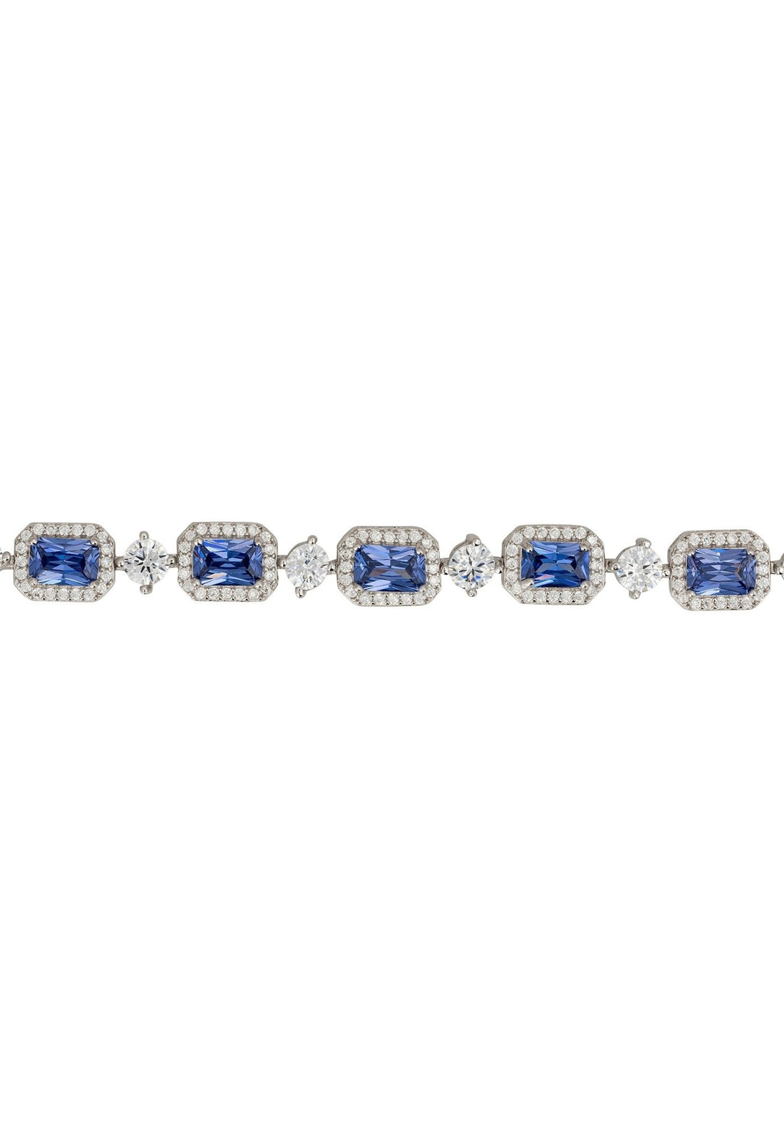 Elena Gemstone Bracelet Tanzanite Silver