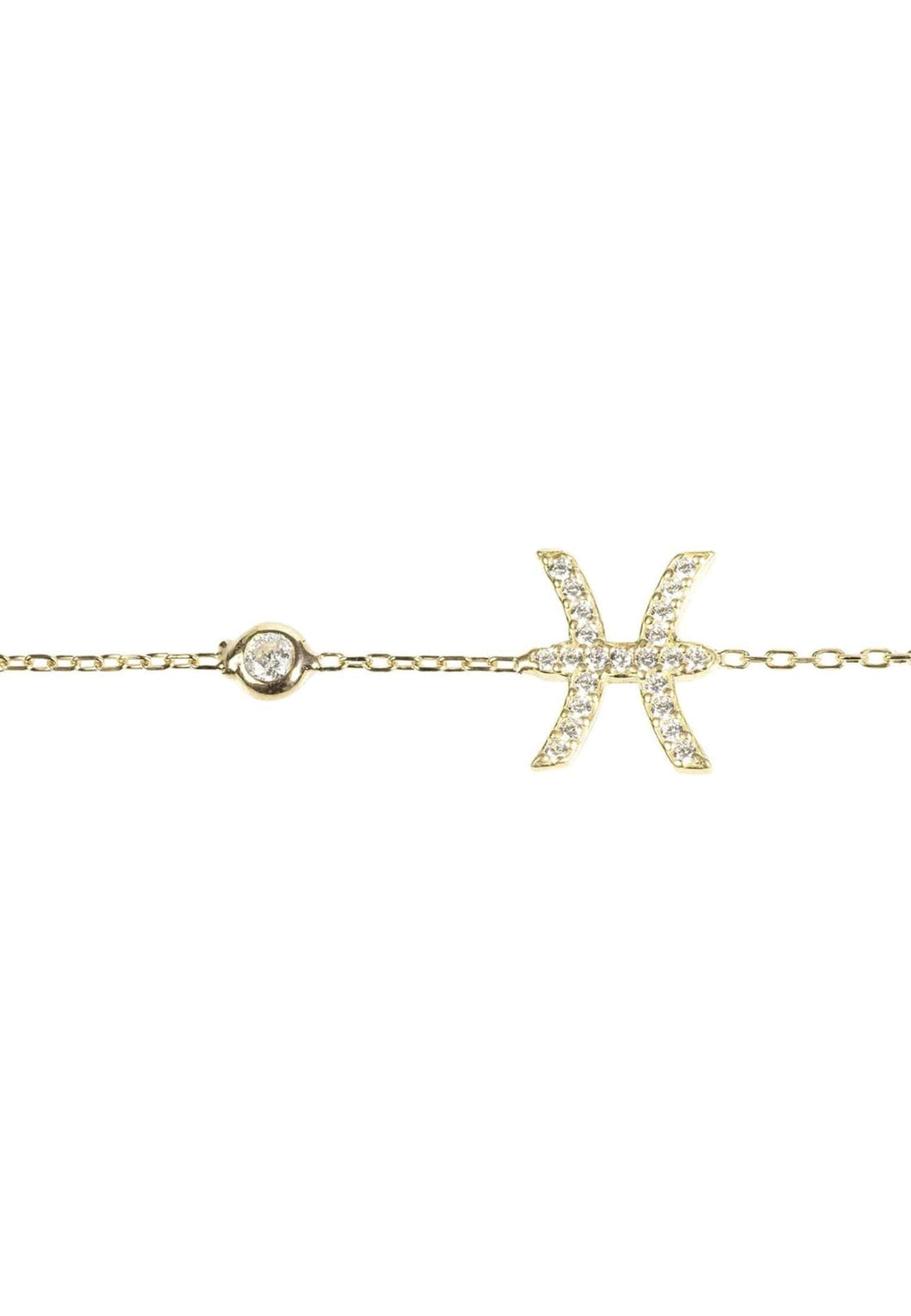 Zodiac Horoscope Star Sign Bracelet Pisces