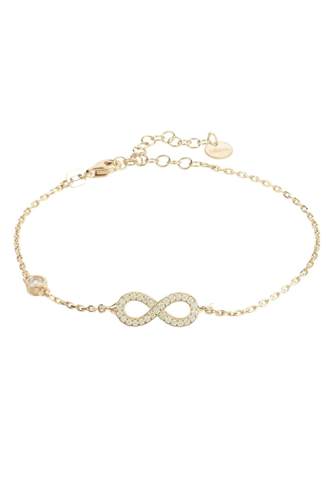 Eternity Infinity Bracelet Gold